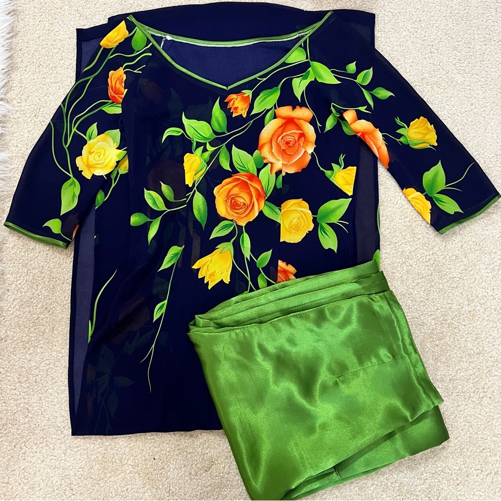Floral Ao Dai